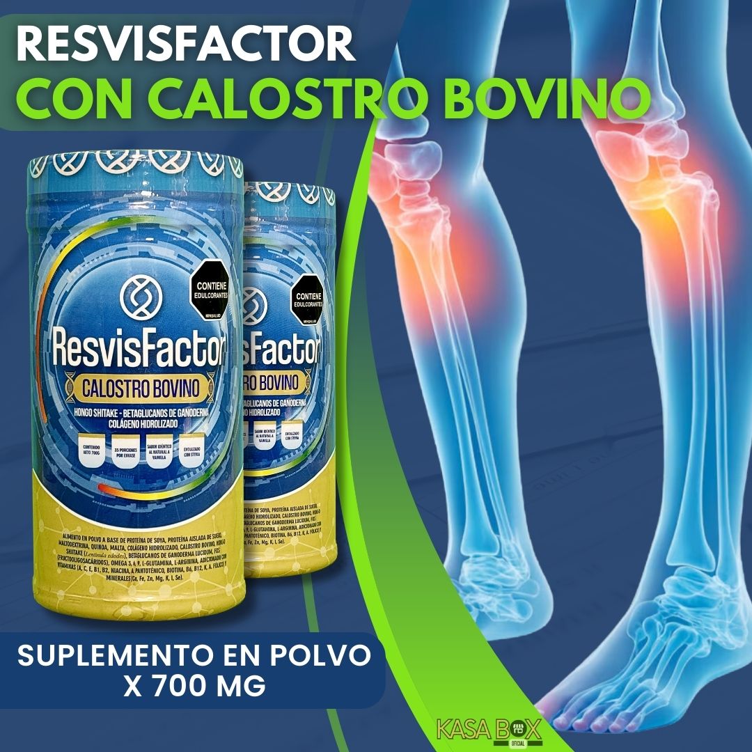 ResvisFactor-Suplemento con Calostro Bovino | 700 mg