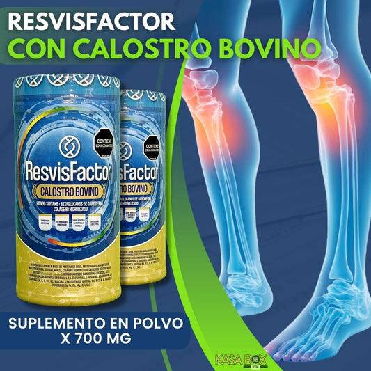 ResvisFactor-Suplemento con Calostro Bovino | 700 mg