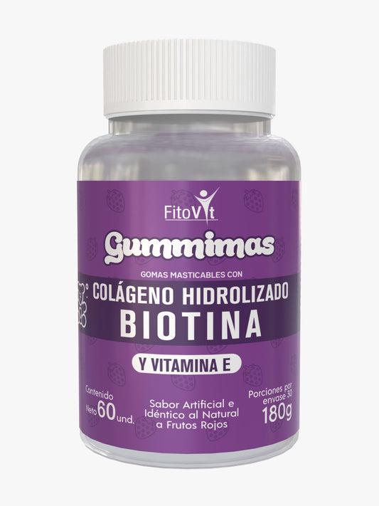 COLÁGENO HIDROLIZADO CON BIOTINA Y VITAMINA E | CON INVIMA|