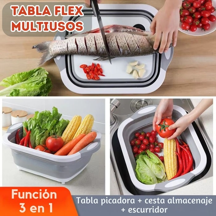 Tabla Flex Multiusos 3 en 1