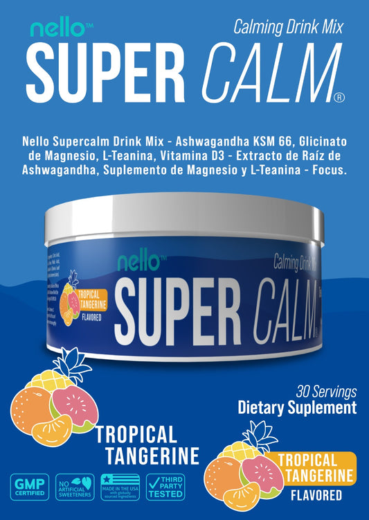 NELLO SUPER CALM™: DÍAS SIN ESTRÉS | PRODUCTO AMERICANO