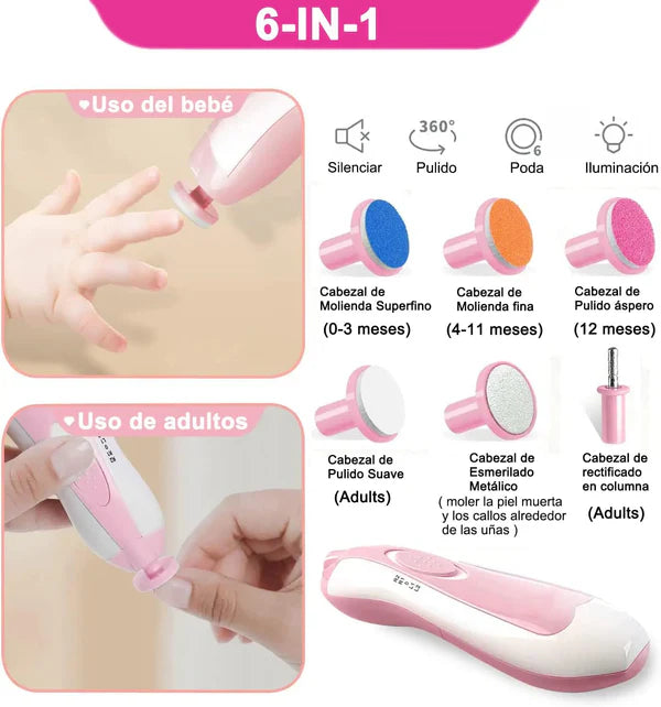 PULIDOR DE UÑAS PARA BEBÉ