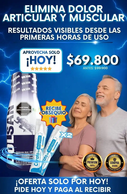 DOLSAN FITOVIT: ALIVIO EFECTIVO CONTRA EL DOLOR ARTICULAR Y MUSCULAR